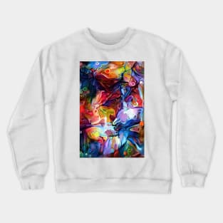 Layered Colors Crewneck Sweatshirt